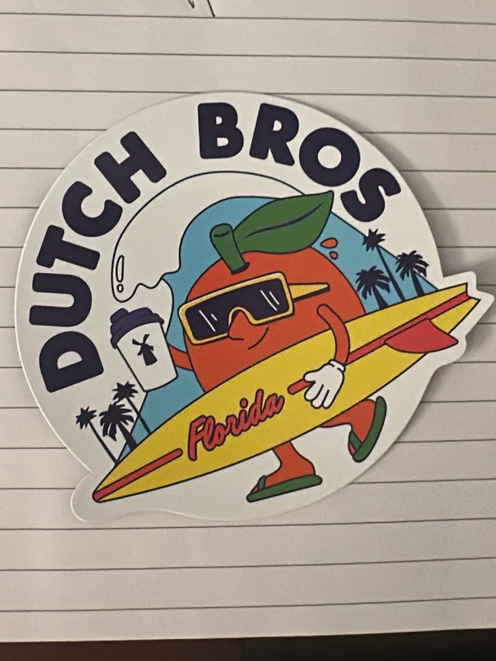 Dutch Bros FLORIDA Sticker